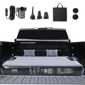 VEVOR Truck Bed Air Mattress, for 5.5-5.8 ft Full Size Short Truck Beds, Inflatable Air Mattress Camping Bed with 12V Air Pump 2 Pillows, Carry B VEVOR Truck Bed Air Mattress, for 5.5-5.8 ft Full Size Short Truck Beds, Inflatable Air Mattress Camping Bed with 12V Air Pump 2 Pillows, Carry B
